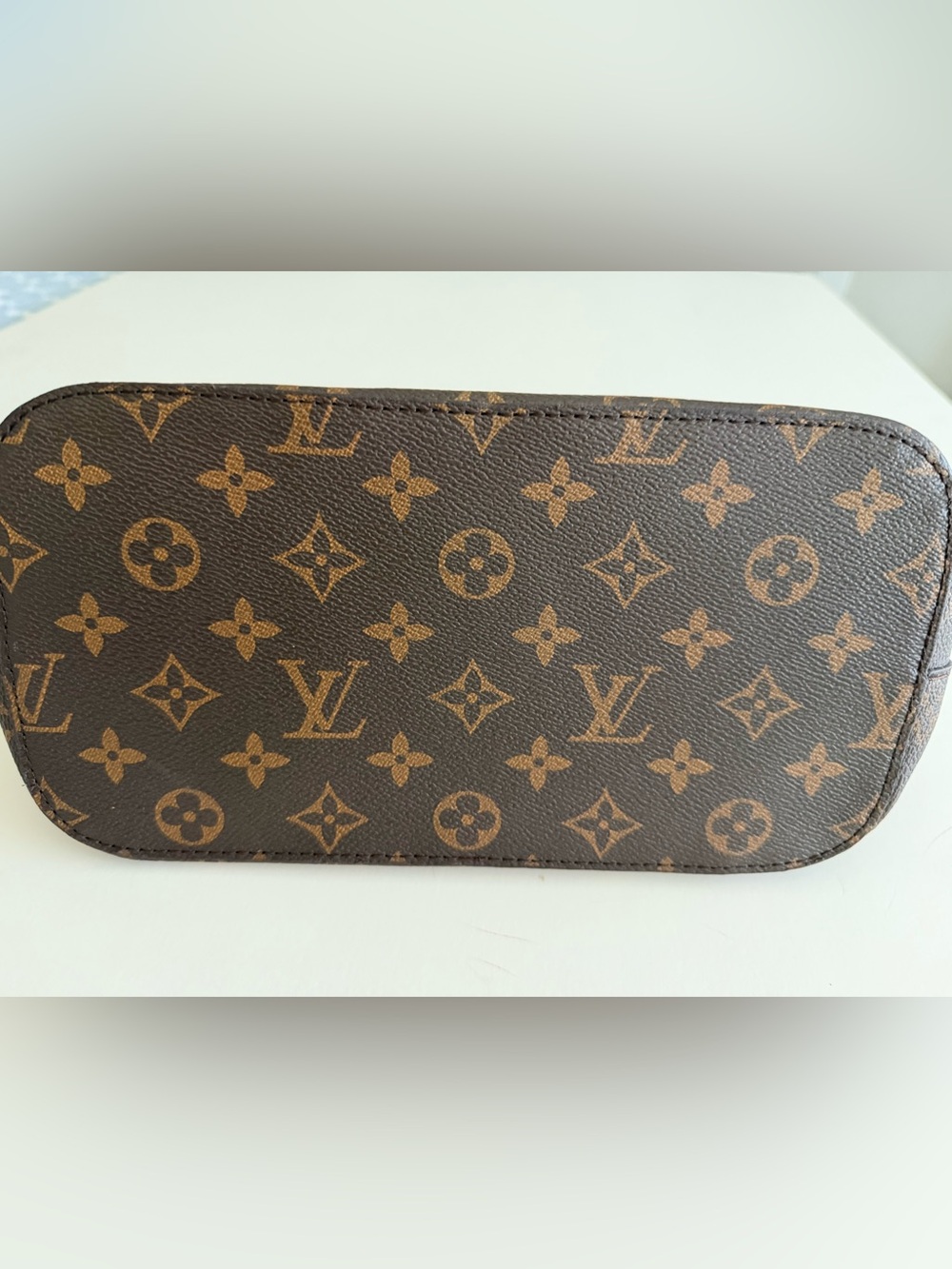 Brown Monogram Drawstring Shoulder Bag - Picture 9 of 10